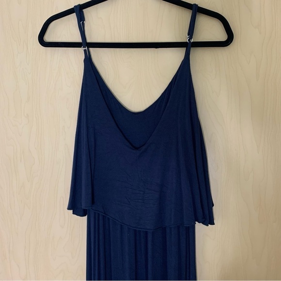 Matty M Navy Blue Maxi Dress Size XS - Picture 3 of 7
